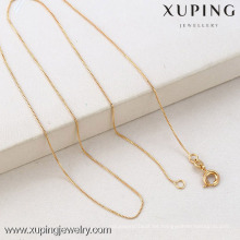 Cadenas plateadas oro de la venta 18316 Xuping de la moda de la joyería de Xuping para el colgante